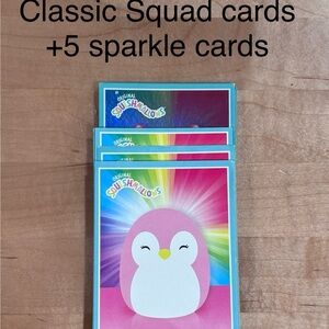 Squishmallows Classic Squad Cards - Pink and Blue